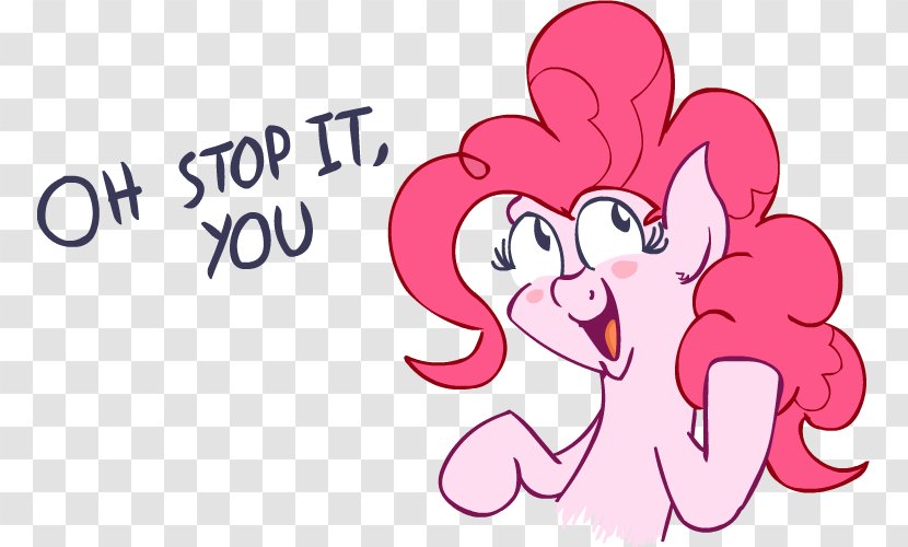 Pinkie Pie Derpy Hooves Pony YouTube Spike - Heart - Christian Bale Transparent PNG