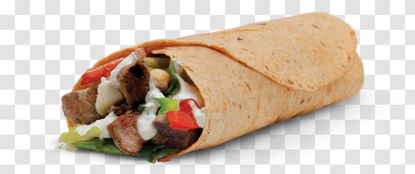 Wrap Burrito Falafel Hamburger Gyro - Sandwich - Menu Transparent PNG