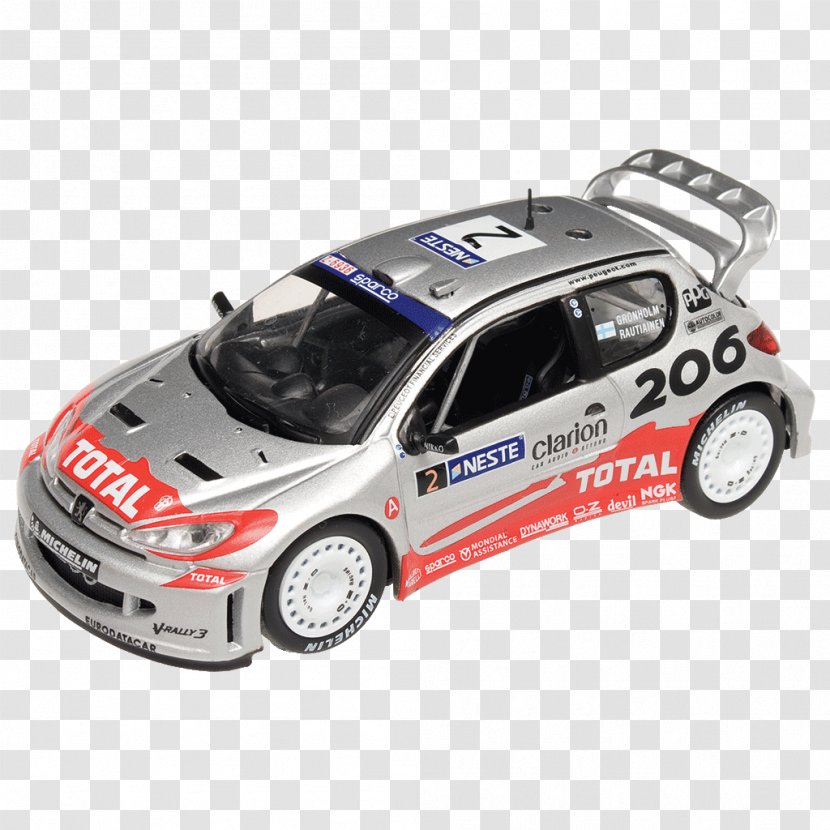World Rally Car Peugeot 206 WRC Model - Technology Transparent PNG