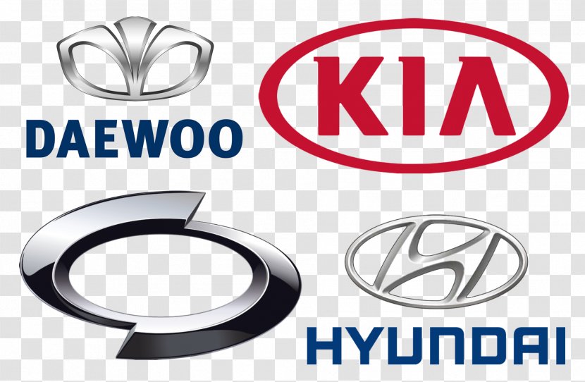 South Korea Car Kia Motors Hyundai Motor Company Brand - Cars Logo Brands Transparent PNG