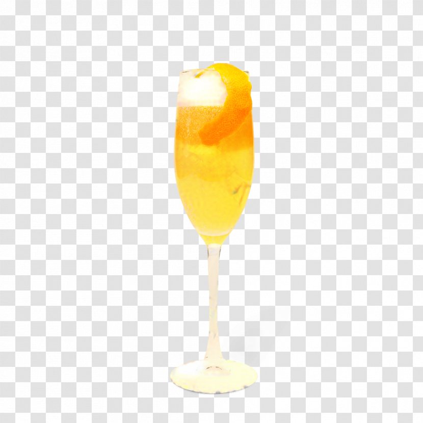 Wine Glass - Champagne Cocktail - Bellini Liqueur Transparent PNG