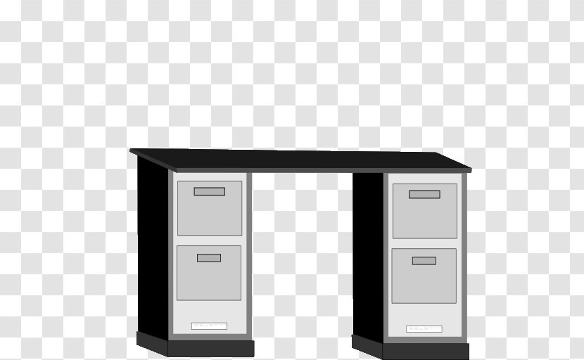 Desk Table Drawer File Cabinets Office - Furniture Transparent PNG
