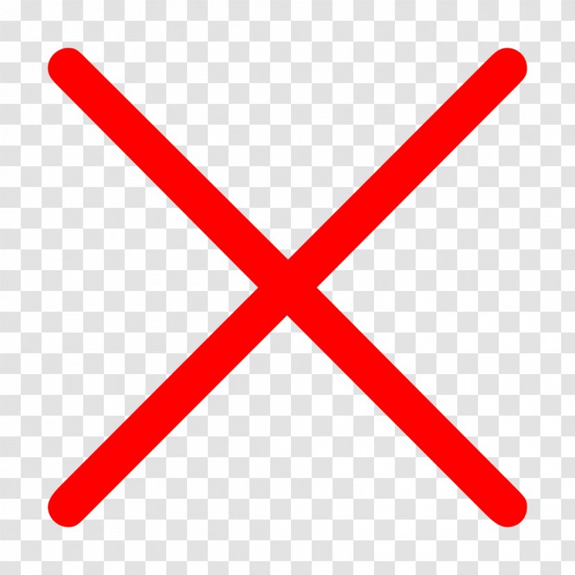 Line Triangle Point Area - Symmetry - Red Cross Transparent PNG