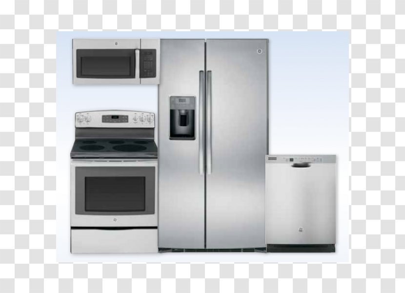 Refrigerator Home Appliance Kitchen General Electric GE Appliances Transparent PNG