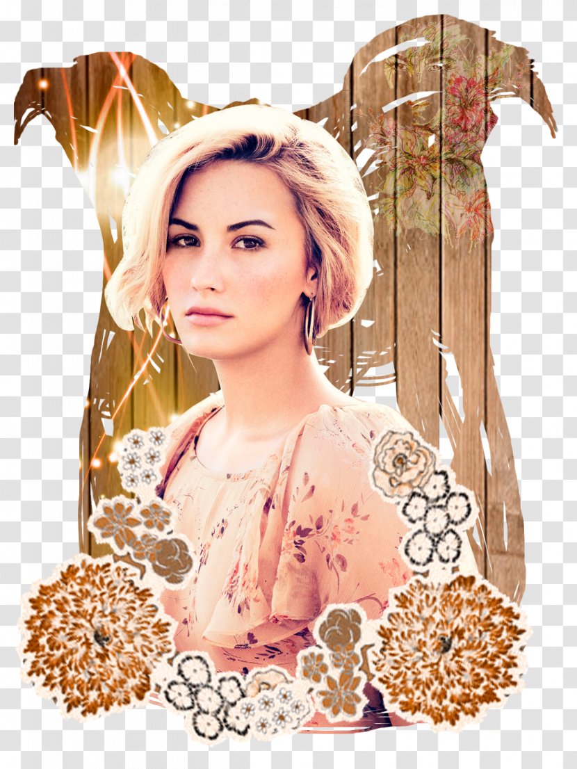 Demi Lovato Hair Coloring Human Color Brown - Heart Transparent PNG