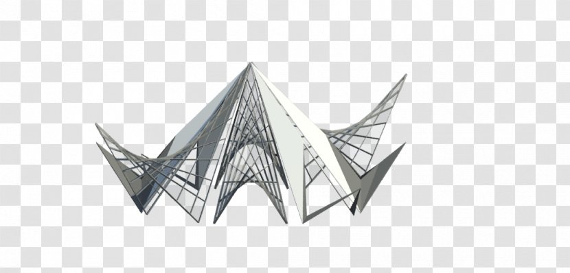 Triangle Line Art - Structure Transparent PNG