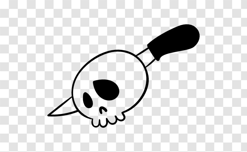 Knife - Monochrome Photography - Nose Transparent PNG