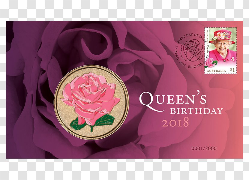 Queen's Birthday 0 Perth Mint Garden Roses - Politics Of The United Kingdom - Press Passport Stamp Transparent PNG