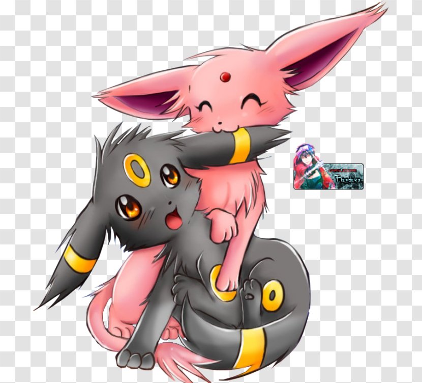 Umbreon Espeon Eevee Pokémon Flareon - Fan Art Transparent PNG
