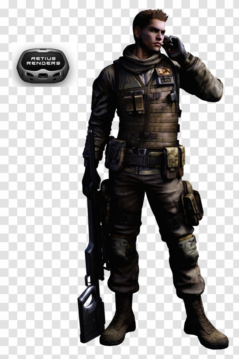Resident Evil 6 Evil: Revelations 2 Chris Redfield Operation Raccoon City - Soldier Transparent PNG