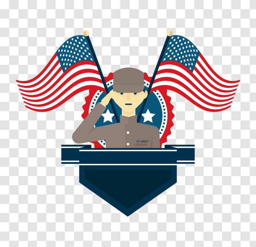 Veterans Day Soldier Euclidean Vector Military - Veteran - US Soldiers Transparent PNG