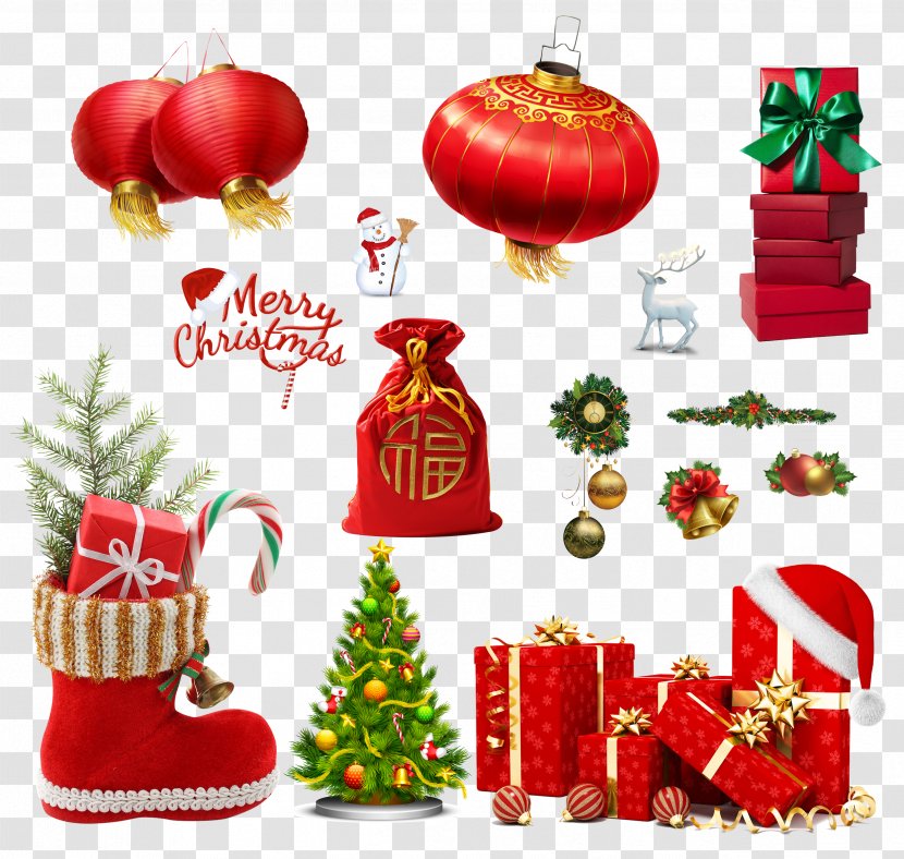 Christmas Ornament Gift Tree New Year - Decoration - Creative Year's Day Transparent PNG