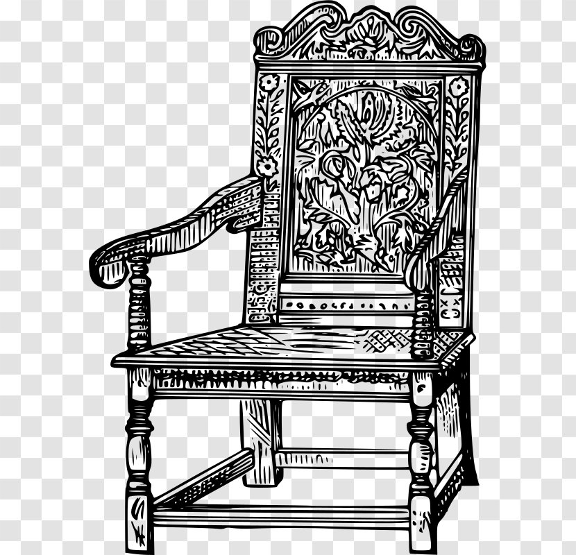 Table Chair Furniture Clip Art - Outdoor - Old FURNITURE Transparent PNG