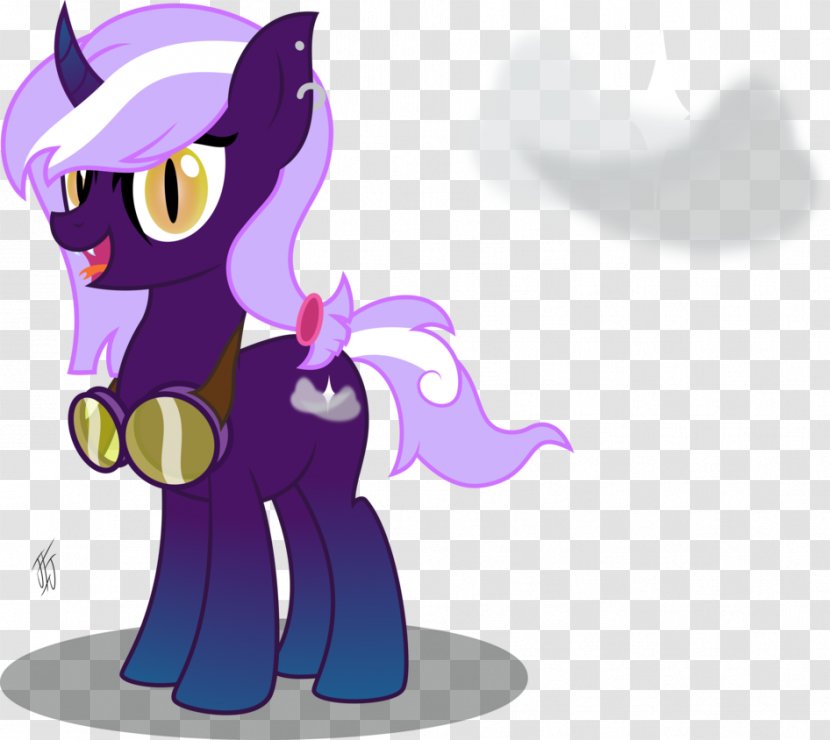 Pony Rosalina Horse Mario Kart 8 - Violet - Dense Fog Transparent PNG