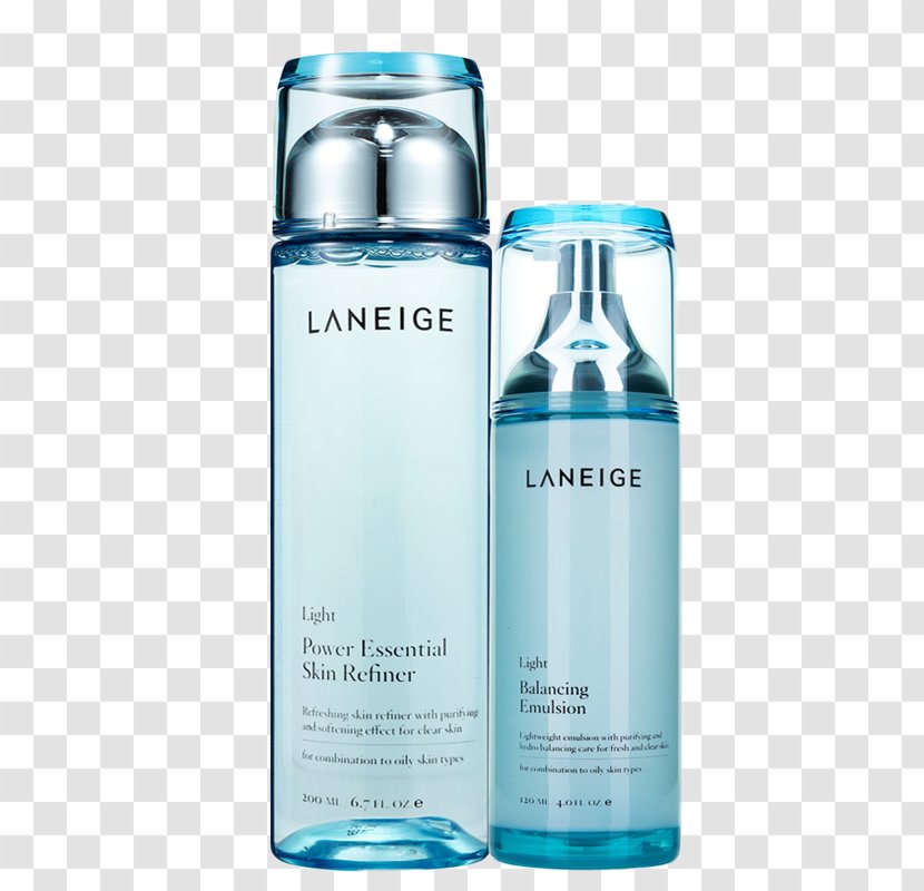 Laneige Toner Cosmetics Sunscreen Skin - Health Beauty - Lange Hydraulic Water And Milk Skincare Transparent PNG