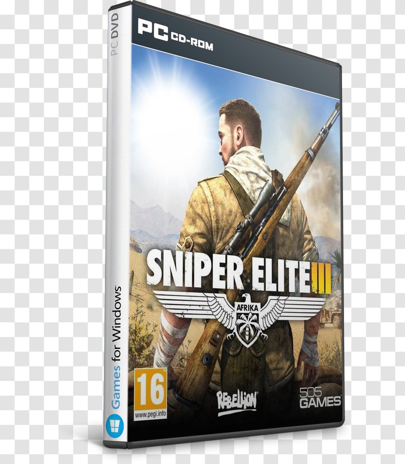 Sniper Elite III 4 PlayStation 3 Xbox 360 - Soldier Transparent PNG