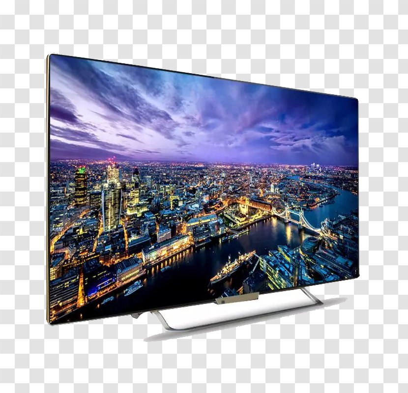 London Canvas Print Skyline Television - Advertising - HD LCD TV Transparent PNG