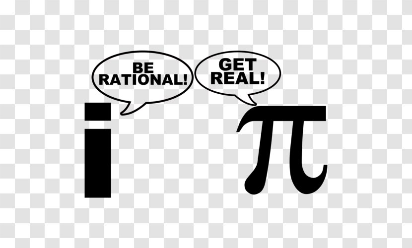 Rational Number T-shirt Real Mathematical Joke Pi - Area Transparent PNG