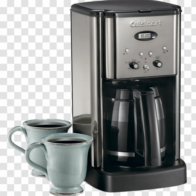 Coffeemaker Cuisinart Brew Central-12 Cup DCC-1200 Central - Espresso Machine - Coffee Transparent PNG
