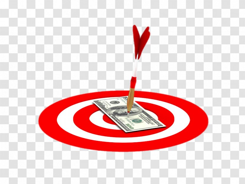 Shooting Target Arrow Bullseye - Area - Coin Darts Under Transparent PNG