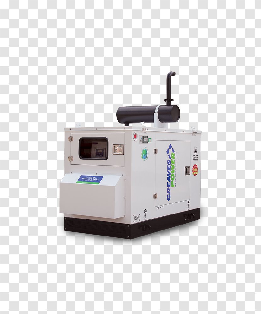 Diesel Generator Engine-generator Electric Machine Greaves Cotton - Price - Engine Transparent PNG