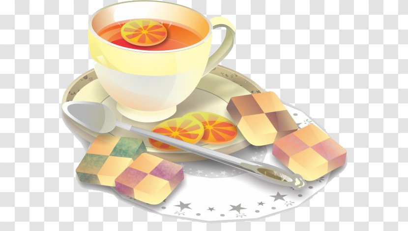 Tea Dim Sum Snack Food - Cartoon - Beautiful Afternoon Time Transparent PNG