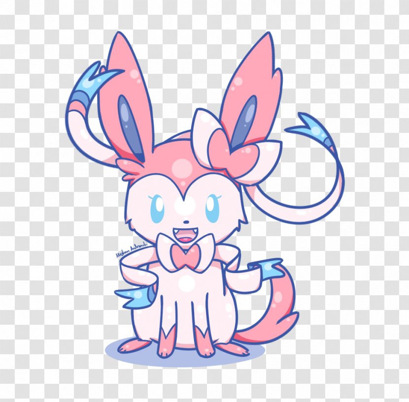 Rabbit Sylveon Eevee DeviantArt Charmander - Frame Transparent PNG