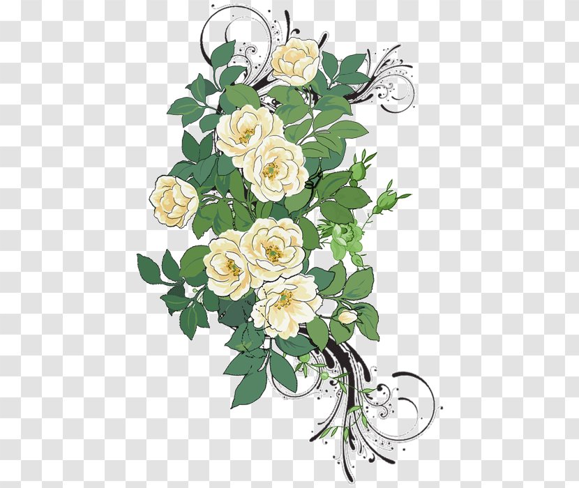 Flower Garden Roses Pattern - Software Design - عساكم من عواده Transparent PNG