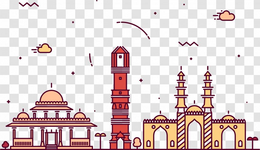 Ahmedabad Vector Graphics Stock Illustration Royalty-free - Art - Architecture Background Transparent PNG