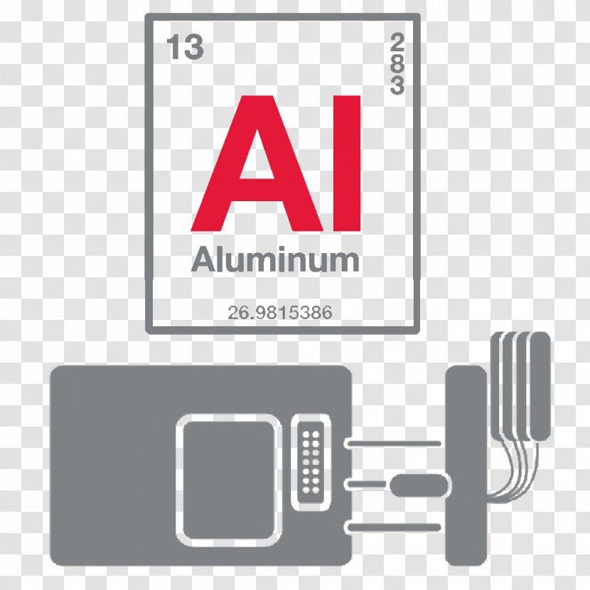 Periodic Table Aluminium Chemical Element Symbol Zinc - Chemistry - Die Casting Transparent PNG