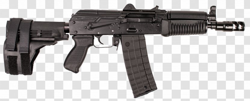 5.56×45mm NATO Semi-automatic Pistol AK-47 Firearm - Frame - Ak 47 Transparent PNG