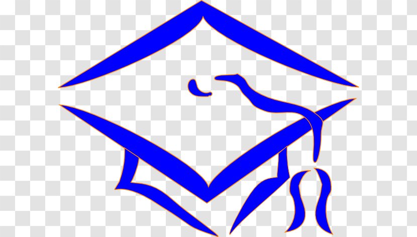Square Academic Cap Graduation Ceremony Dress Clip Art - Diploma - Blue Clipart Transparent PNG