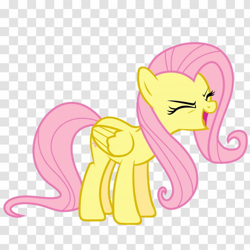 Fluttershy Pony Applejack Twilight Sparkle Rainbow Dash - Heart - Flower Transparent PNG
