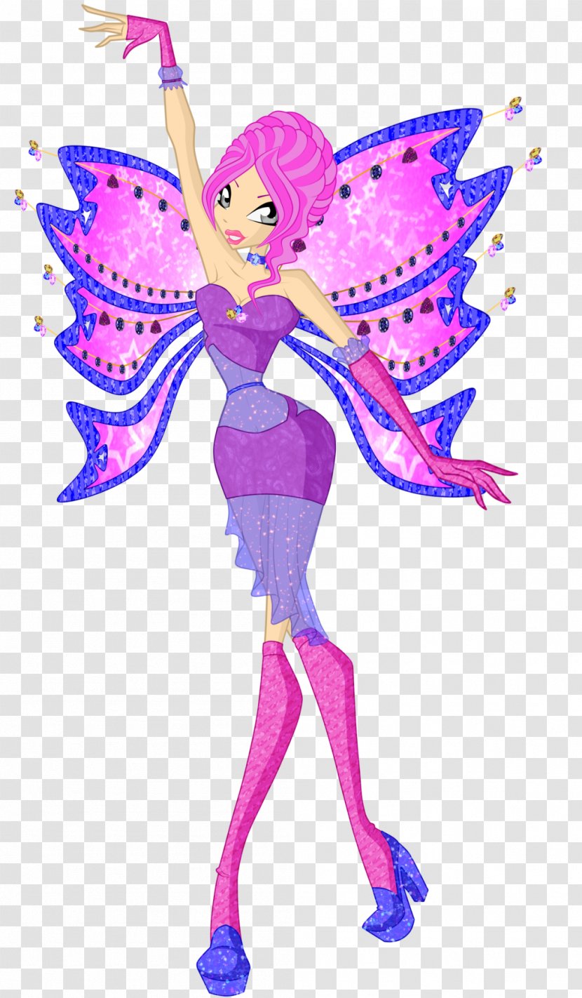 Tecna Believix Winx Fairy Magic - Magenta - Club In You Transparent PNG