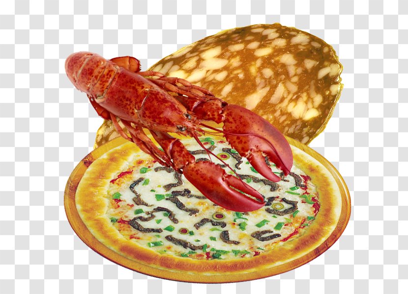 Pizza Lobster Thermidor European Cuisine - Food - Delicious And Transparent PNG