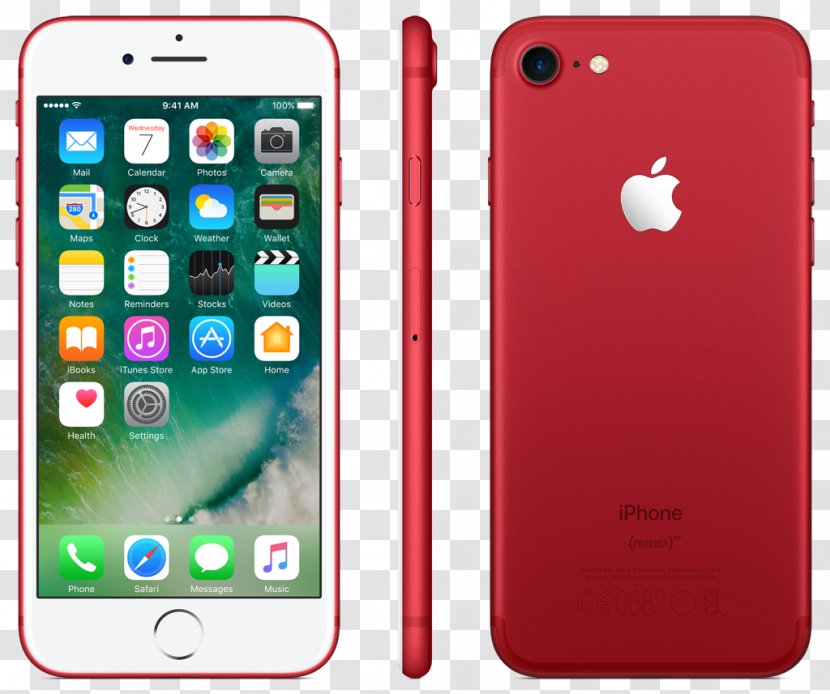 IPhone 7 Plus X Screen Protectors Megapixel Apple - Portable Communications Device - Red Variant Cancer Cell Transparent PNG