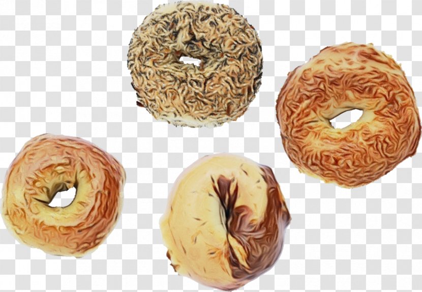 Food Bagel Cuisine Doughnut Danish Pastry - Dish Cruller Transparent PNG