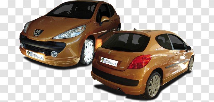 Peugeot 207 City Car Bumper - Brand Transparent PNG