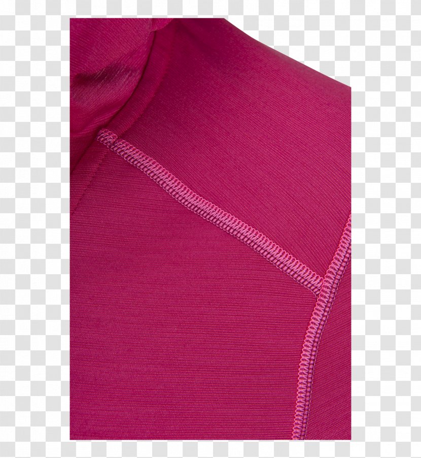 Sleeve Shoulder Pink M Silk Pocket - Magenta Transparent PNG