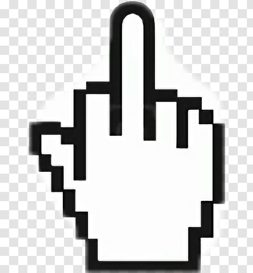 Pointer Computer Mouse Middle Finger Cursor - Stock Photography Transparent PNG