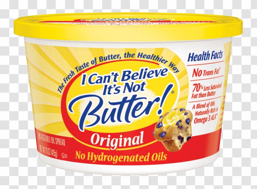 I Can't Believe It's Not Butter! Crumble Butter Cookie Transparent PNG