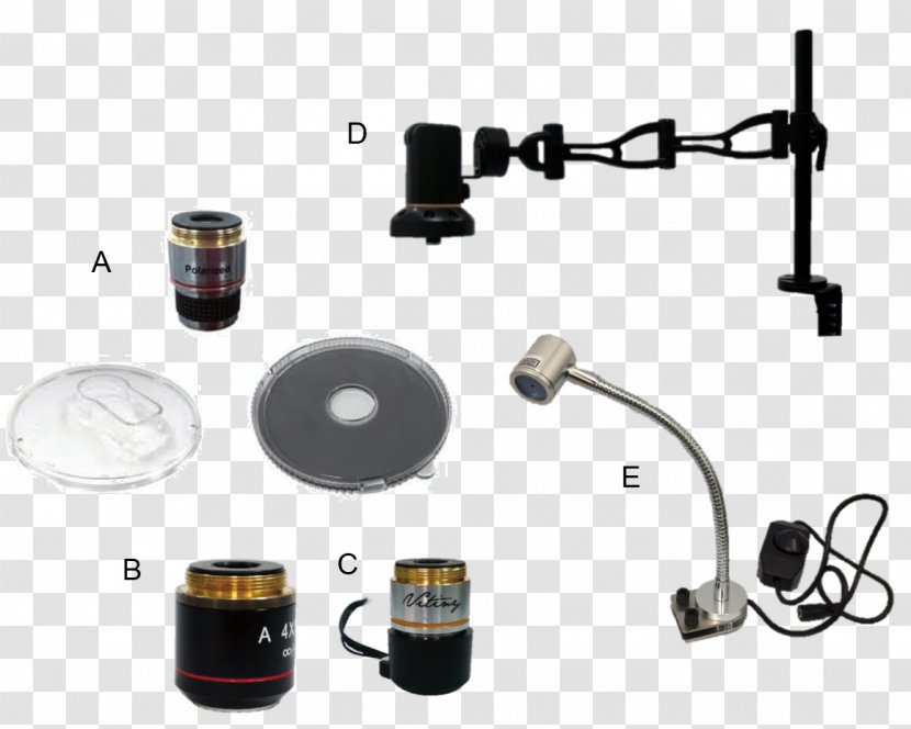 Camera Lens - Hardware - Optical Microscope Transparent PNG
