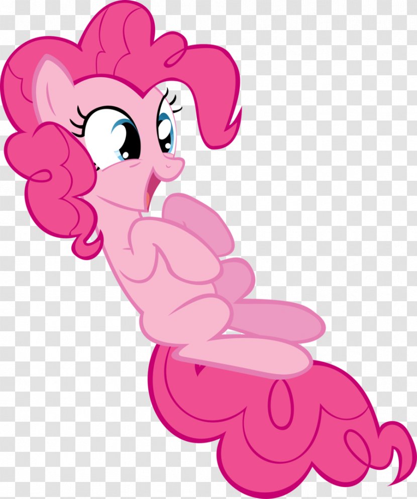 Pinkie Pie Pony Rainbow Dash Rarity Fluttershy - Heart - Unicorn Pool Transparent PNG