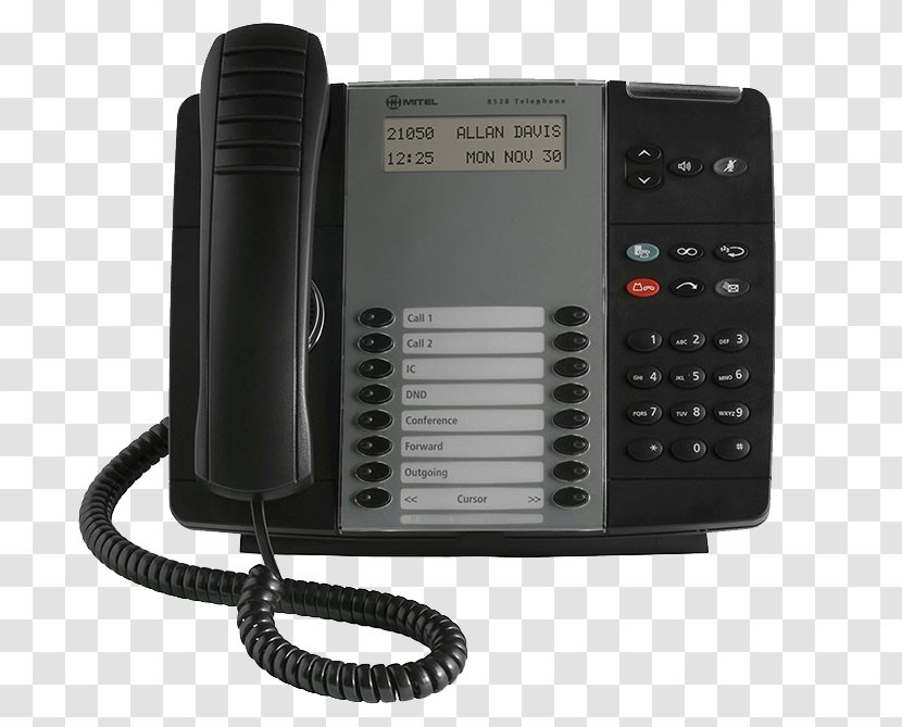 Bt Quantum 8528 Digital Telephone Mitel Business System VoIP Phone - Call - Enhanced Cordless Telecommunications Transparent PNG