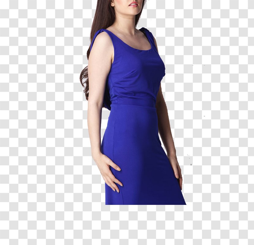 Shoulder Cocktail Dress Formal Wear - Fashion Model Transparent PNG