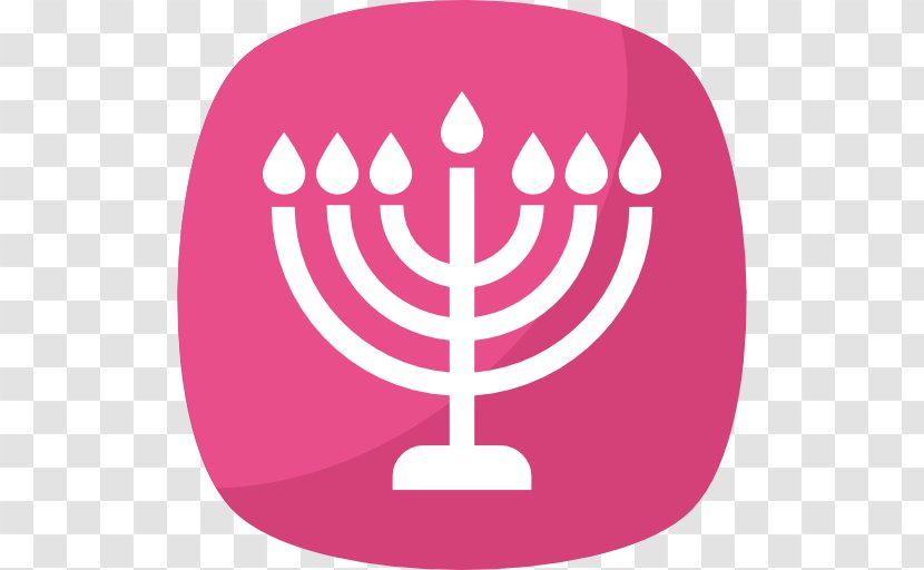 Menorah Emoji Judaism Hanukkah Jewish Holiday - Logo Transparent PNG