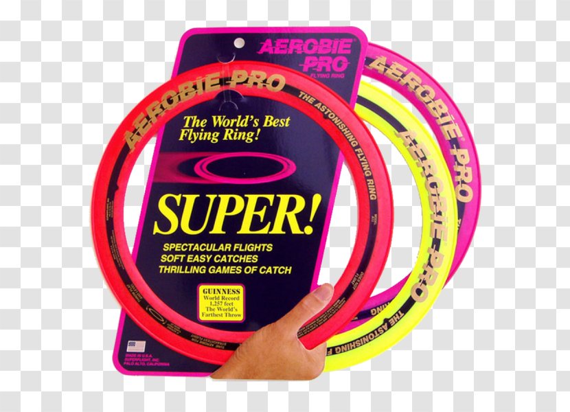 Aerobie Ring Flying Discs Pro 13 Inch - Magenta - Bud Select Golf Bag Transparent PNG