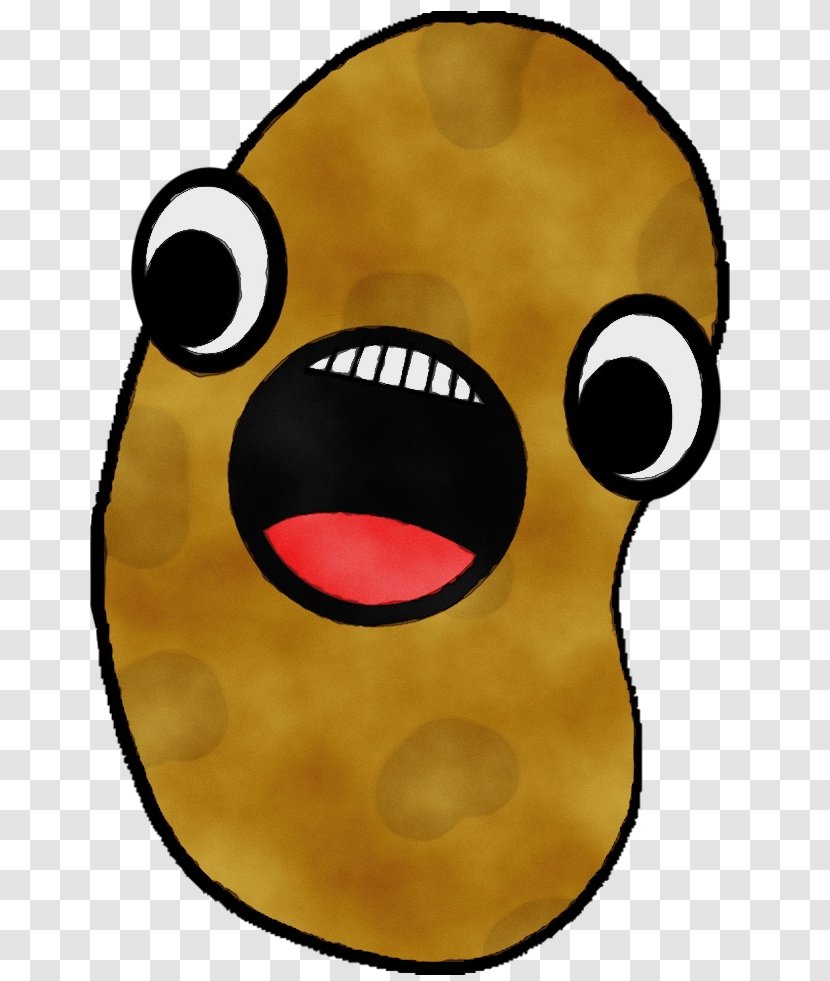 Potato Cartoon - Emoticon - Yellow Transparent PNG