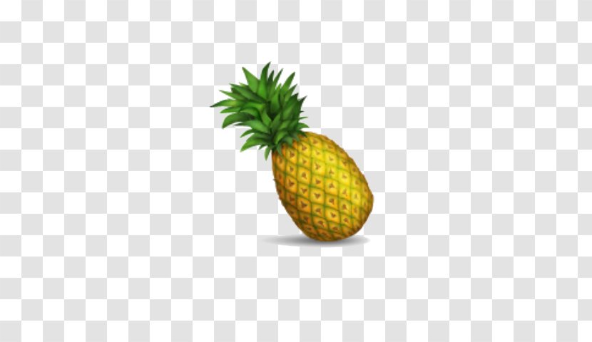 Emoji Pineapple Drawing Stuffing - Fruit Transparent PNG