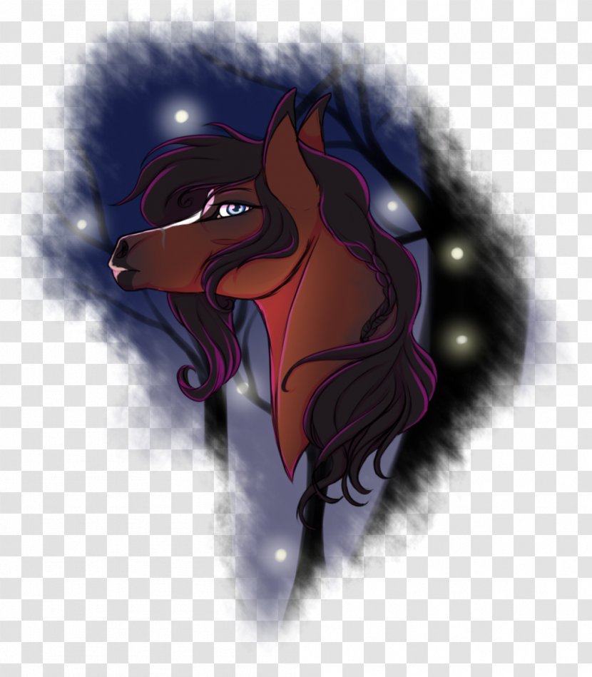 Mustang Demon Cartoon Desktop Wallpaper - Mane Transparent PNG